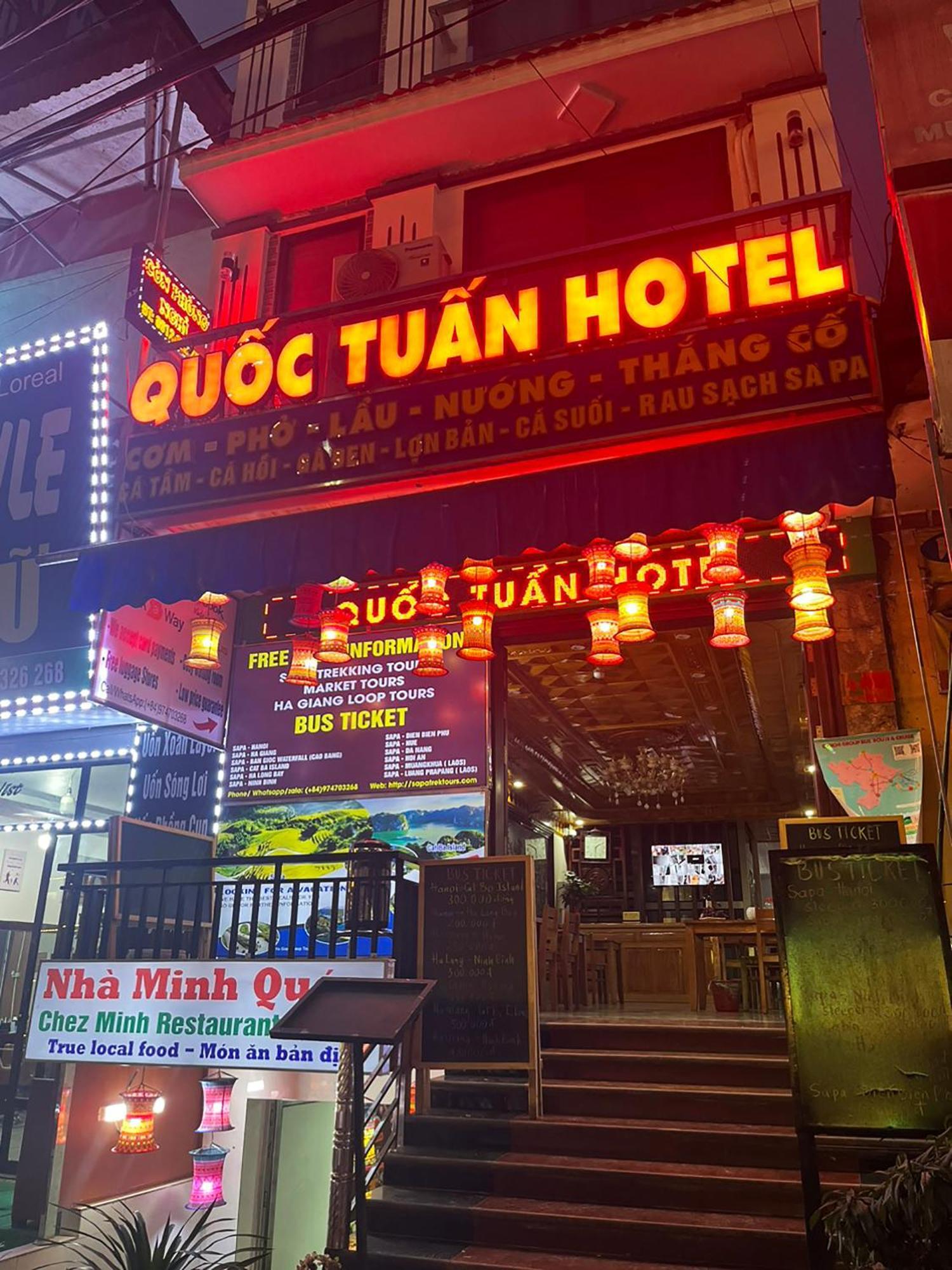 Quoc Tuan Hotel Sapa Exteriör bild
